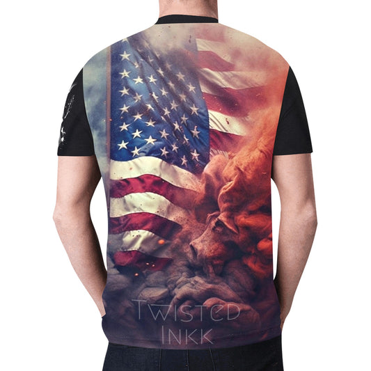American flag shirt 3 (T45)