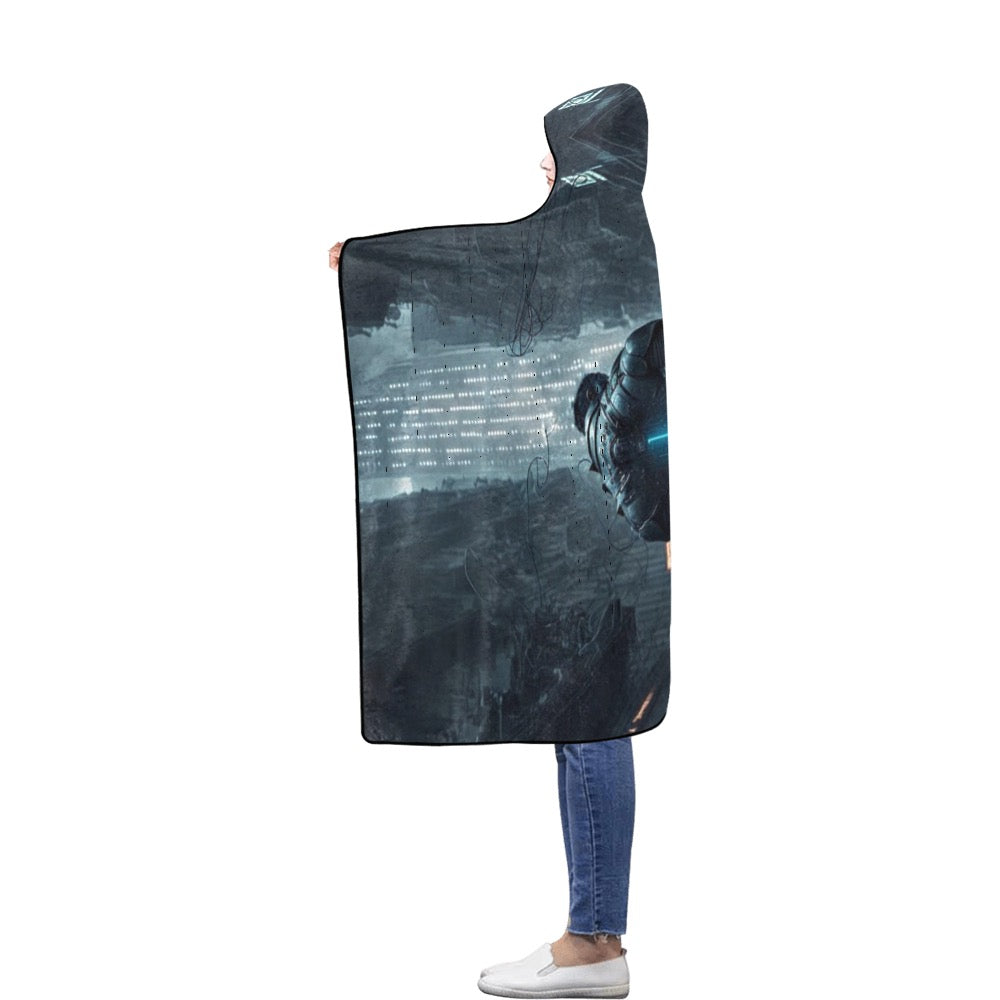 Hoodie Blanket robot 16 56''x80''