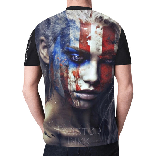 American flag shirt 9 T45)