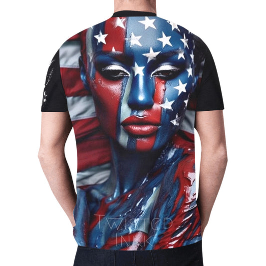 American flag shirt 30 T45)
