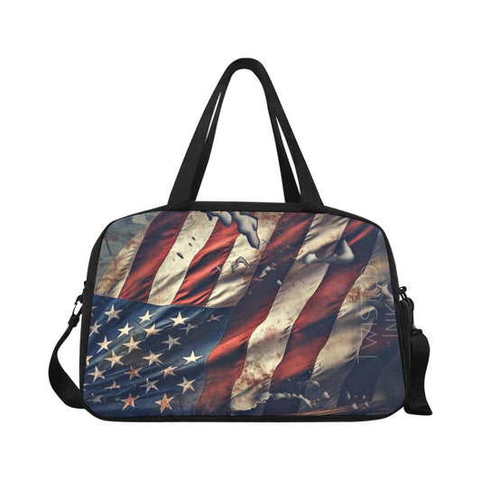 American flag gym bag 2