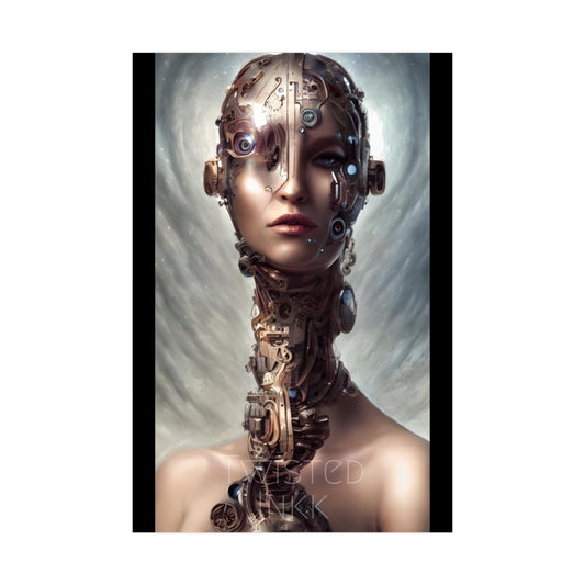 Poster ART  Prints  24x36- robot women 14