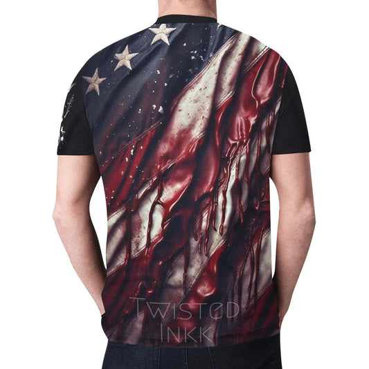American flag shirt 57 T45)