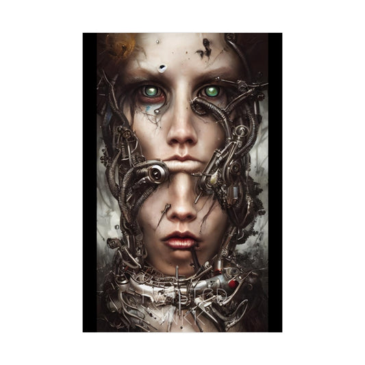 Poster ART Prints 24x36- robot women 1