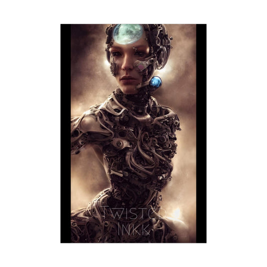 Poster ART Prints 24x36 Robot women 38