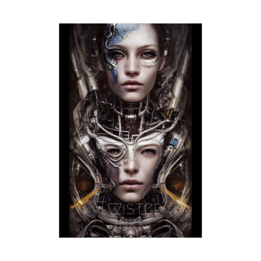 Poster ART Prints 24x36 Robot women 35