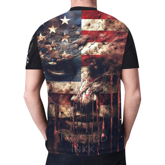 American flag shirt 54 T45)