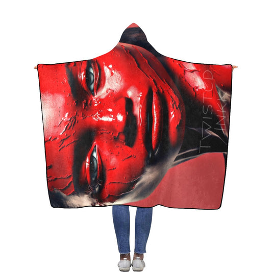 Hoodie blanket red 2 56''x80''