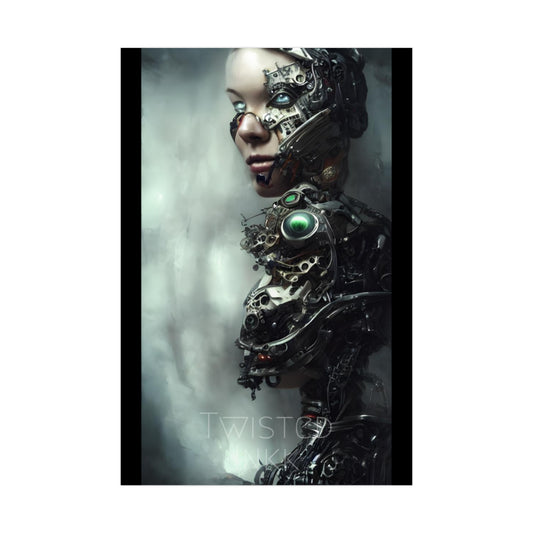 Poster ART Prints 24x36- robot women 55