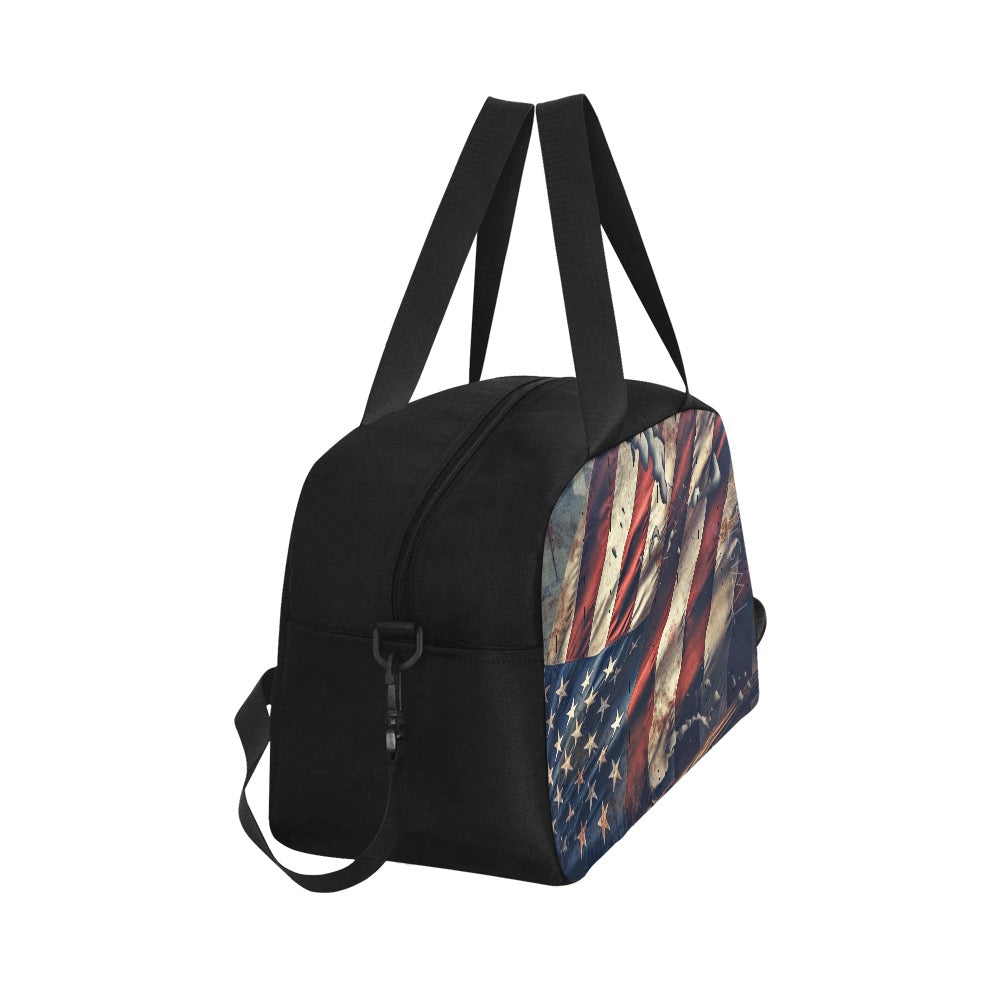 American flag gym bag 2