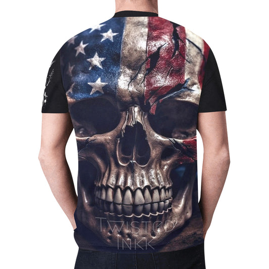 American flag shirt 58 T45)