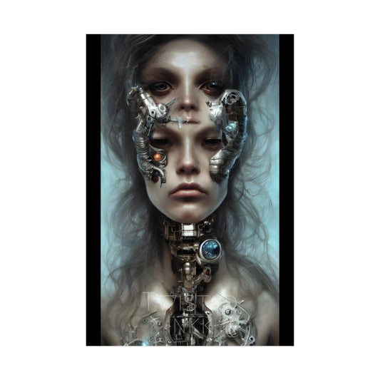 Poster ART prints Robots women 39