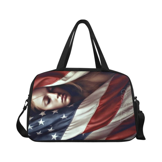 American flag gym bag 25