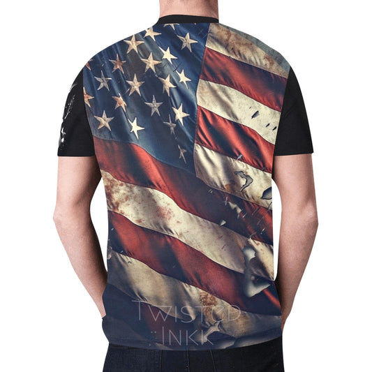 American flag shirt 2 (T45)