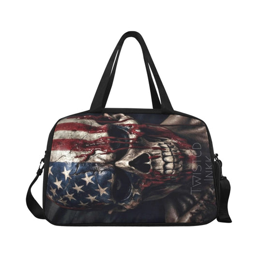 American flag gym bag 22
