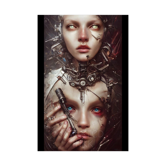 Poster ART Prints 24x36- robot women 48