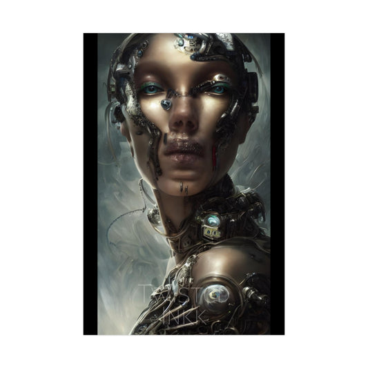 Poster ART prints Robots women 41