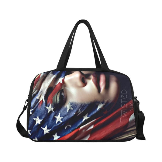 American flag gym bag 16